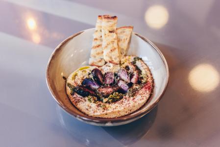 Hummus con zaatar
