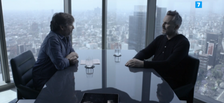 Miguel Bosé, durante la entrevista con Jordi Évole en La Sexta