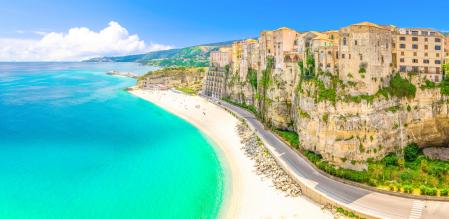 Vista panorámica de Tropea
