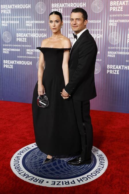 Katy Perry y Orlando Bloom en los premios Breakthrough