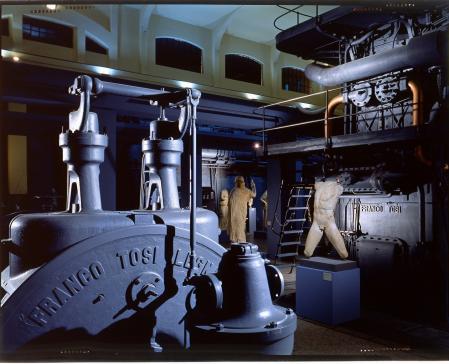 A diferencia de otros lugares, este museo ha conservado las máquinas