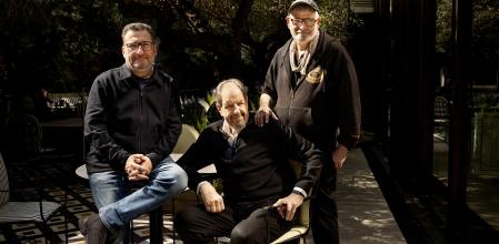 Toni Soler , Josep Maria Pou y Manuel Huerga 