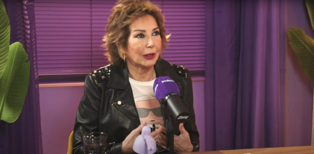 Ana Rosa Quintana visitó el pódcast de la 'influencer' Marina Rivers, 'La de la fama, ¿te la sabes?'