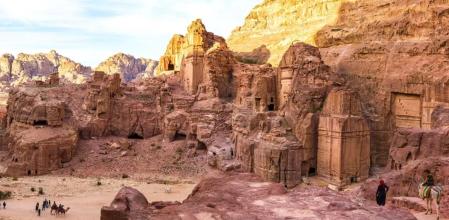 Antigua ciudad de Petra, Jordania