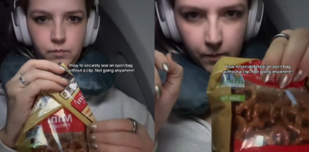 El truco viral para cerrar una bolsa de patatas sin necesidad de usar un elástico o una pinza: “Yo opto por comermelo todo, problema resuelto”