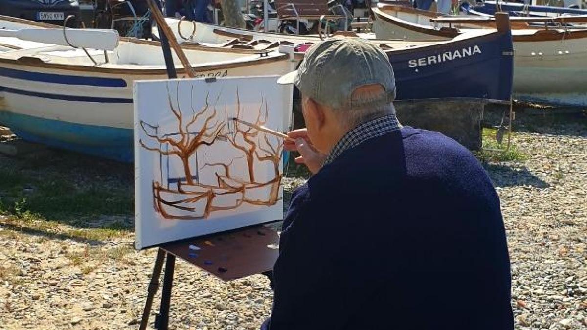 Pintando la primavera en El Port de la Selva