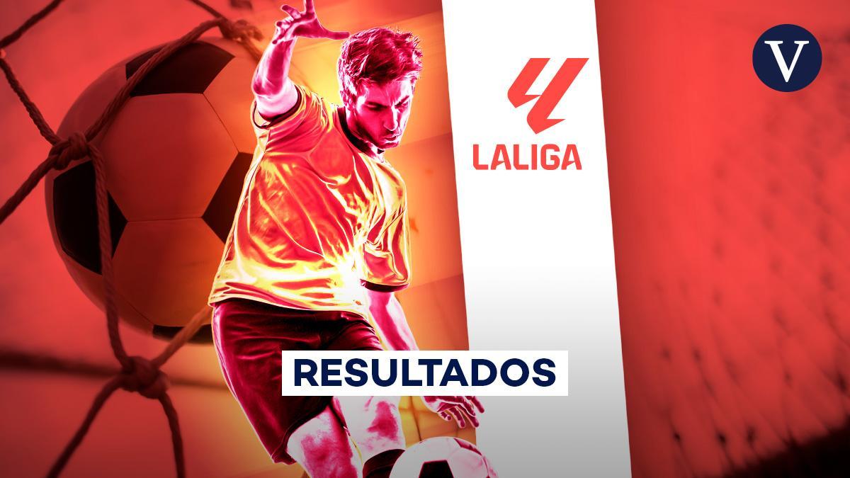 Así está la clasificación de LaLiga EA Sports tras los resultados de los partidos de la Jornada 38 disputados hoy, sábado 24 de mayo
