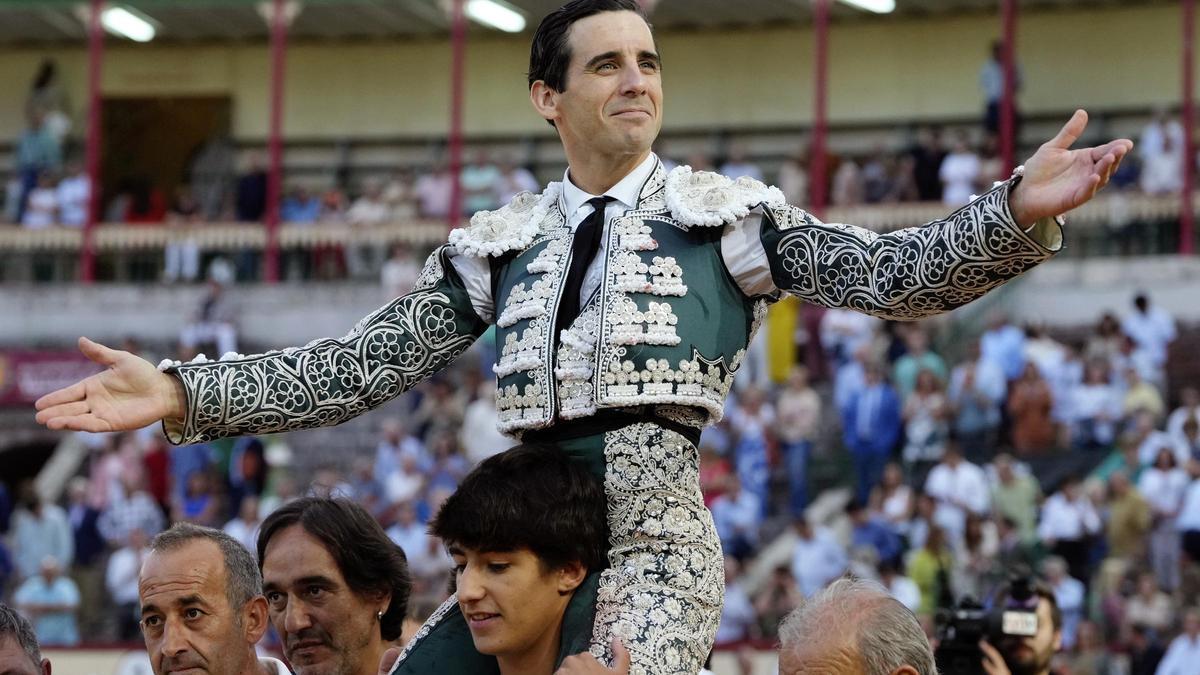 Ortega, torero y sin compromiso