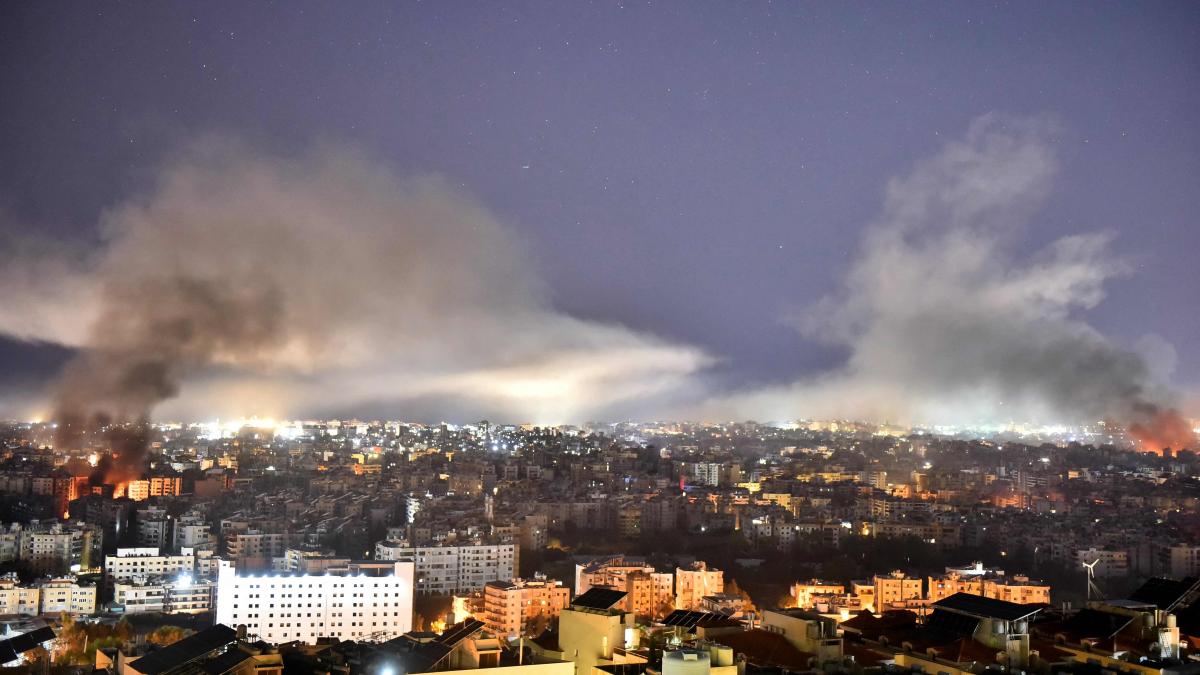 Israel amplía sus ataques a las zonas no chiíes en el centro de Beirut