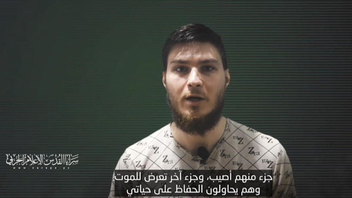 Nuevo video de la Yihad Islámica muestra a rehén israelí hablando desde Gaza