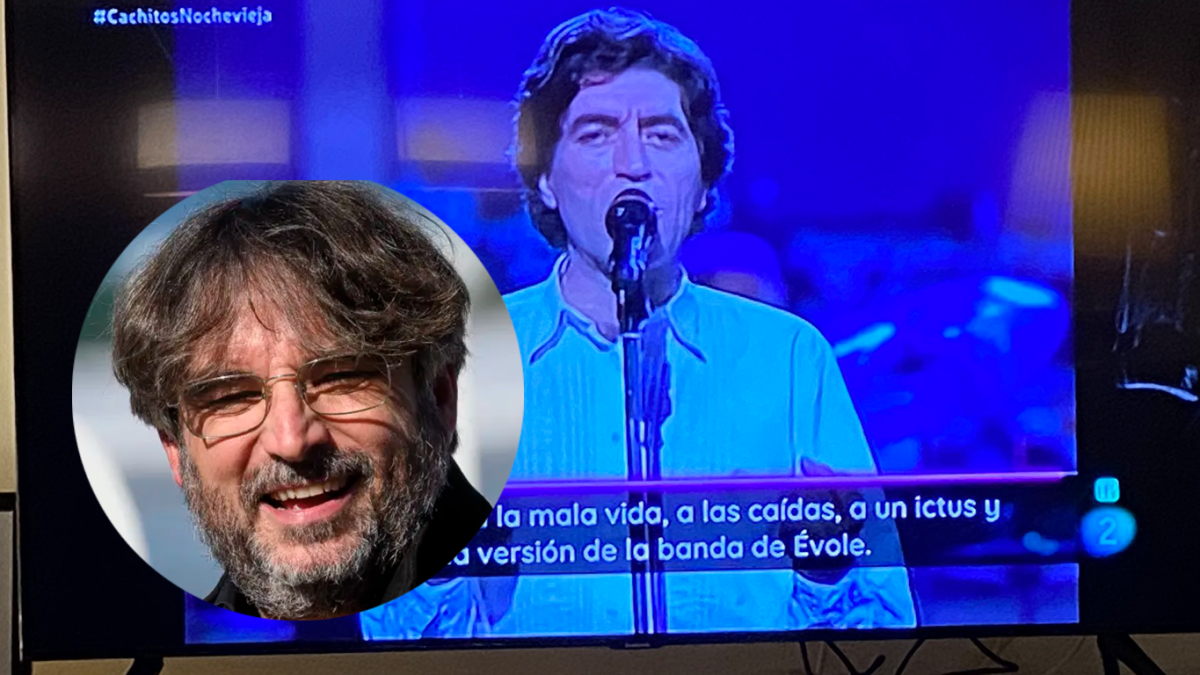Jordi Évole protagoniza un rótulo de ‘Cachitos’ y esta es la inmediata reacción del presentador: “A las 2:30 ha salido el Gordo”