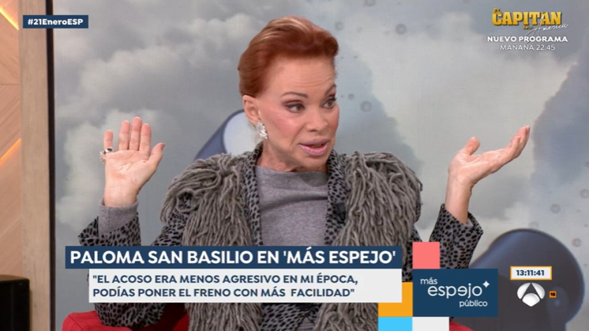 Paloma San Basilio desvela en Espejo Público cómo fue su inesperado encuentro con Donald Trump: Me llamó a la habitación del hotel