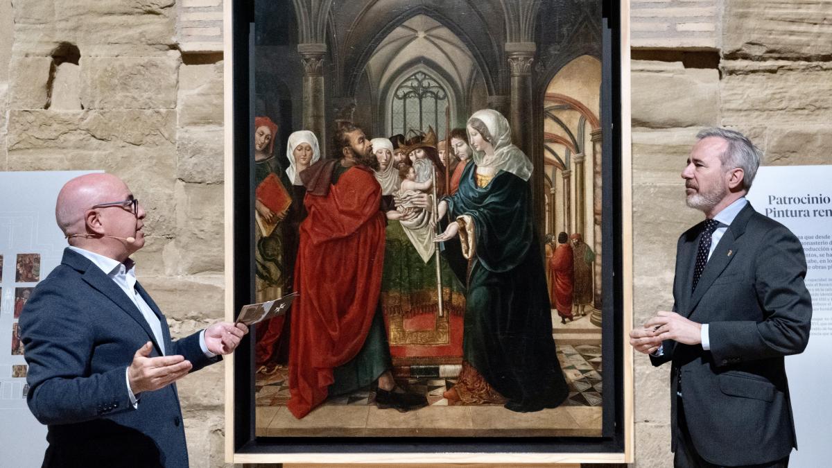 El monasterio de Sijena reabre exponiendo un tercio de los bienes sacados de Catalunya
