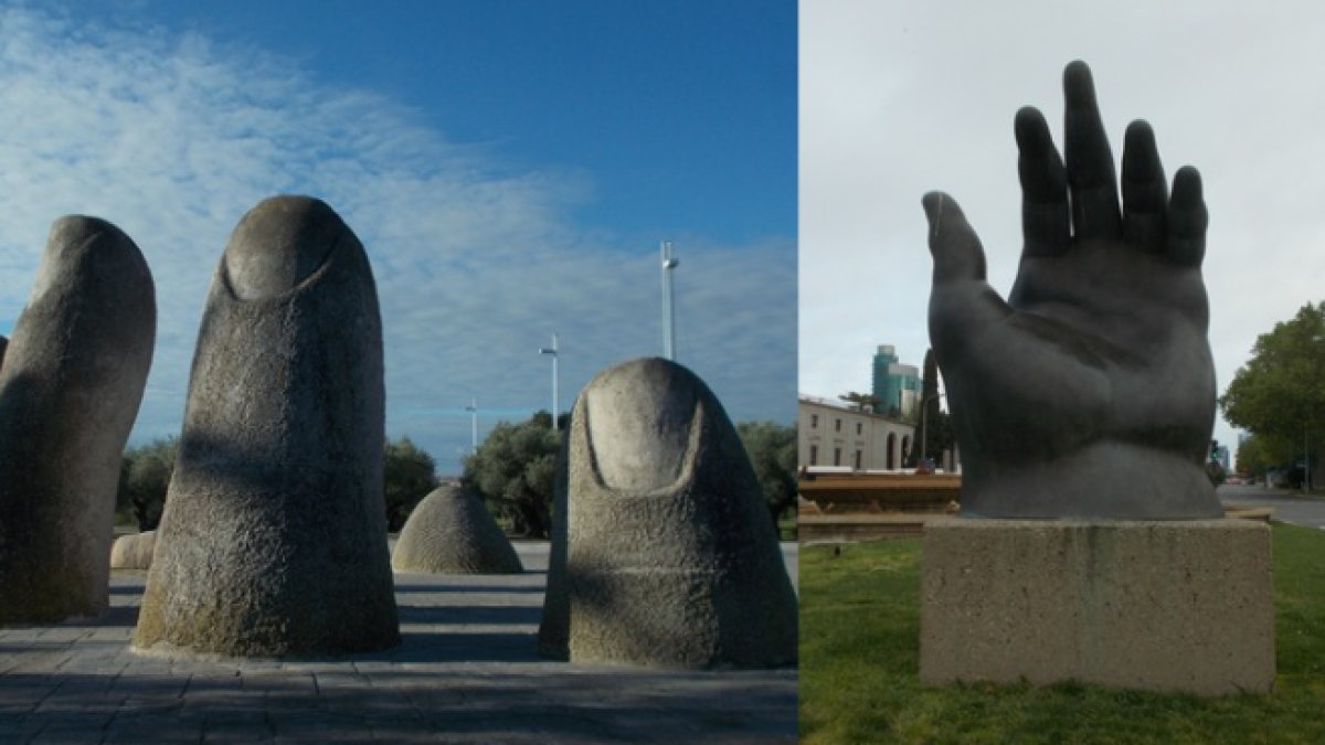 Los dedos y la mano de América en Madrid Los dedos y la mano de América en Madrid