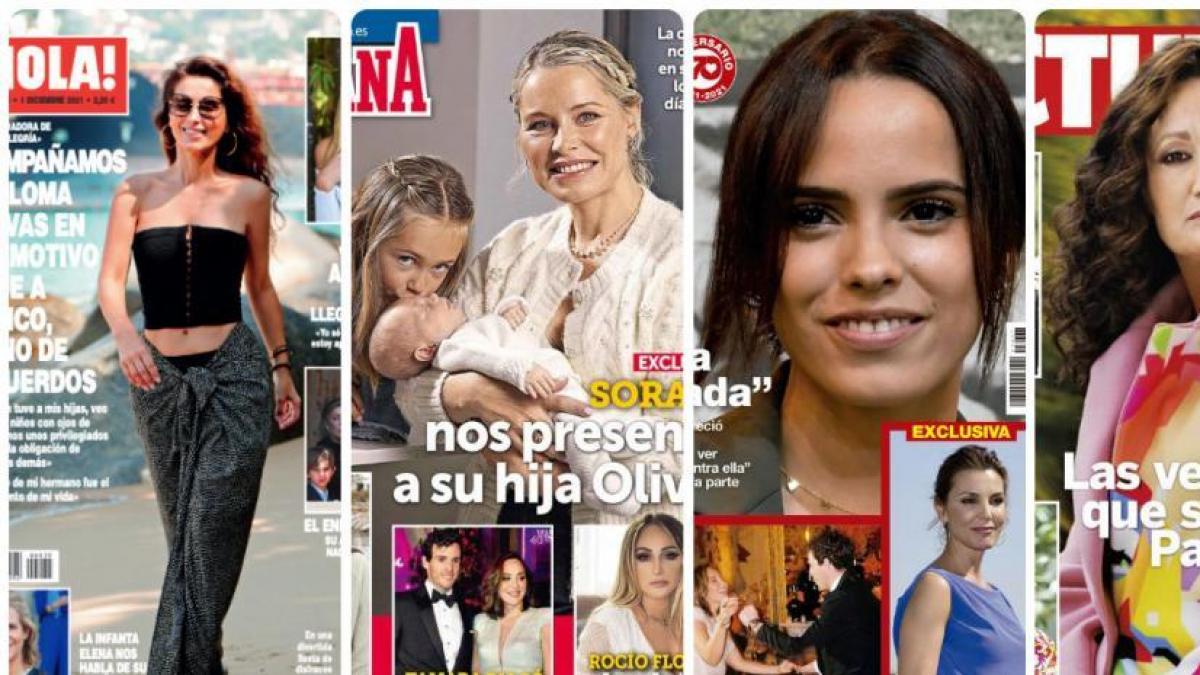 Paloma Cuevas, Soraya, Gloria Camila y Dulce protagonizan las portadas