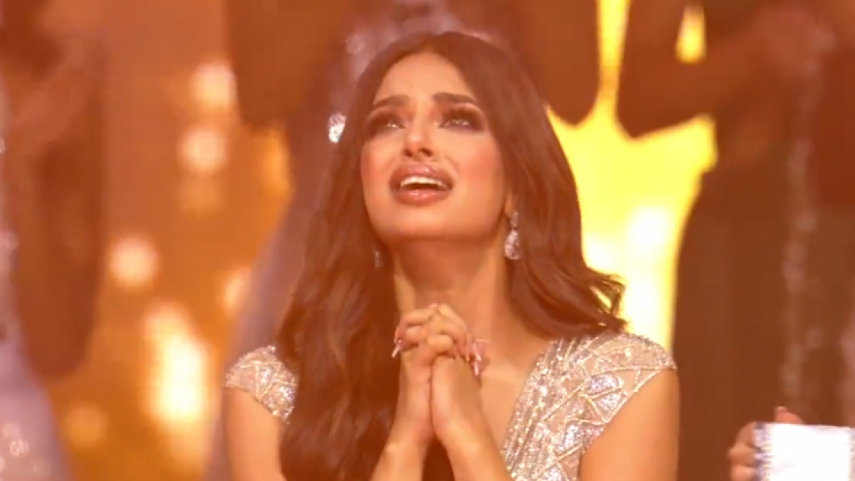 La india Harnaaz Kaur Sandhu se corona como la nueva Miss Universo