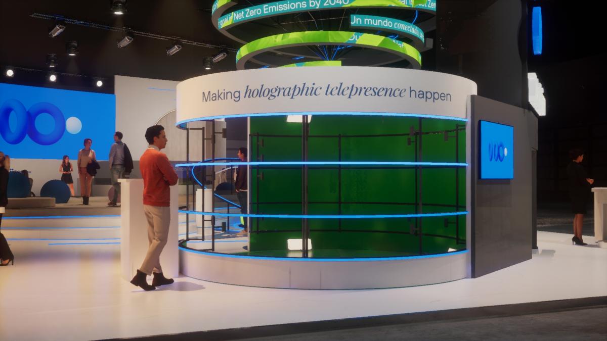 Experimenta las posibilidades de la realidad aumentada y la telepresencia holográfica en el MWC