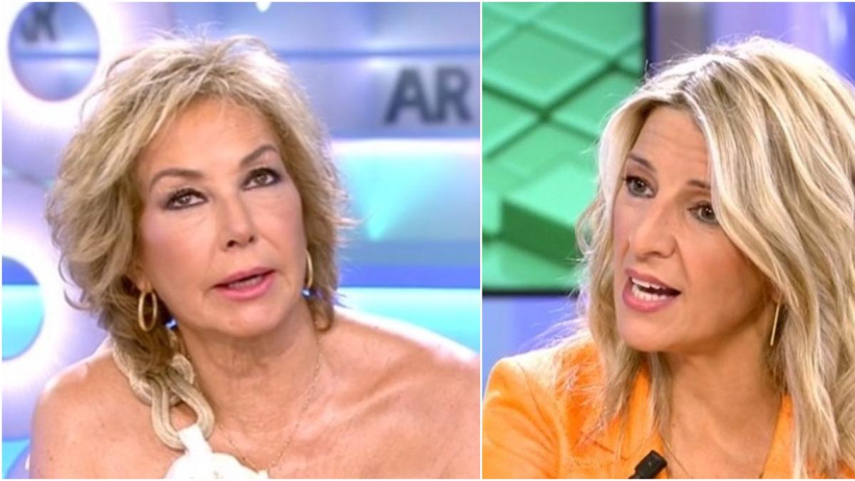 Ana Rosa Quintana sorprende con una polémica proposición a Yolanda Díaz: Podríamos ser socias