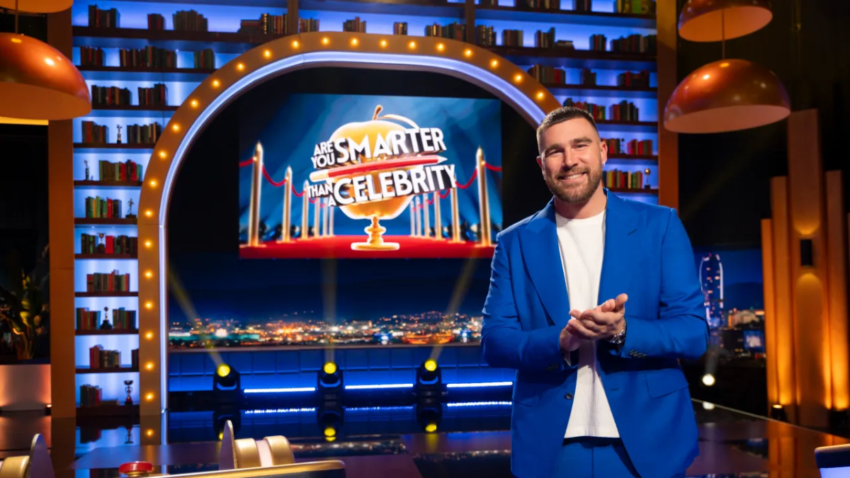 Travis Kelce, campeón de la SuperBowl y pareja de Taylor Swift, presentará Are You Smarter Than a Celebrity?